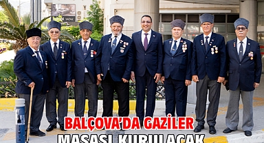 Balçova’da Gaziler masası kurulacak