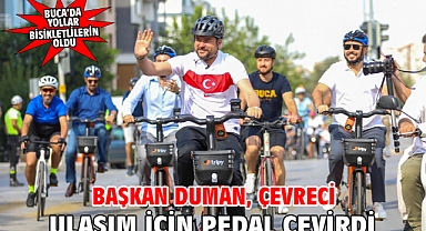 Başkan Duman, çevreci ulaşım için pedal çevirdi