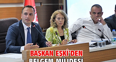 Başkan Eşki’den BELGEM müjdesi