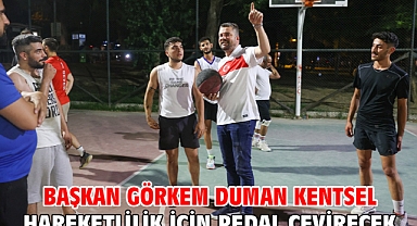 Başkan Görkem Duman kentsel hareketlilik için pedal çevirecek