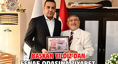 Başkan Yıldız’dan Esnaf Odasına Ziyaret