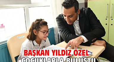Başkan Yıldız Özel Çocuklarla Buluştu