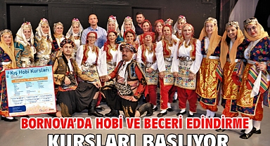 Bornova’da Hobi ve Beceri Edindirme Kursları başlıyor