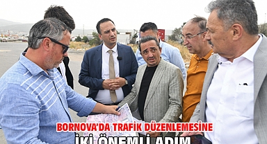 Bornova’da trafik düzenlemesine iki önemli adım