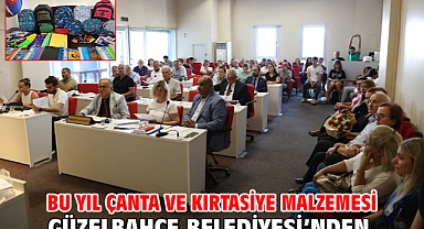 Bu Yıl Çanta ve Kırtasiye Malzemesi Güzelbahçe Belediyesi’nden