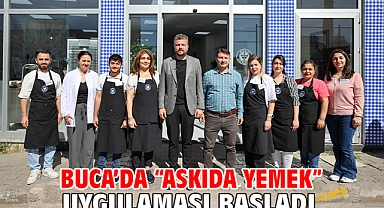 Buca’da “Askıda Yemek” uygulaması başladı