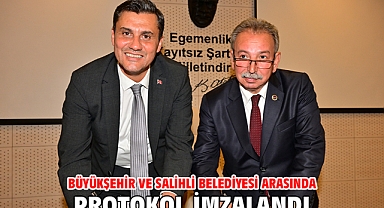 Büyükşehir ve Salihli Belediyesi arasında protokol imzalandı