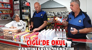 Çiğli’de Okul Kantinlerine Denetim