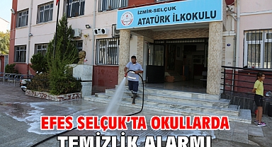Efes Selçuk’ta Okullarda Temizlik Alarmı