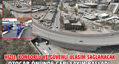 Hızlı, konforlu ve güvenli ulaşım sağlanacak Otogar önünde geri sayım başladı