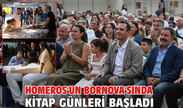 Homeros'un Bornova'sında Kitap Günleri başladı