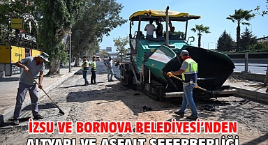 İZSU ve Bornova Belediyesi’nden altyapı ve asfalt seferberliği