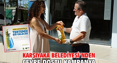 Karşıyaka Belediyesi’nden çevre dostu kampanya