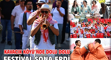 Kavacık Köyü’nde dolu dolu festival sona erdi