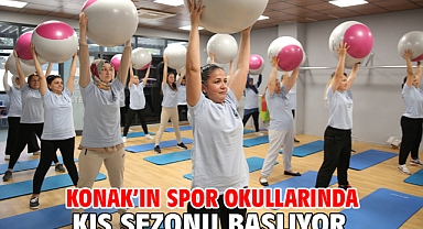 Konak’ın spor okullarında kış sezonu başlıyor