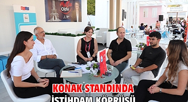 Konak standında istihdam köprüsü