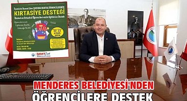 Menderes Belediyesi'nden Öğrencilere Destek