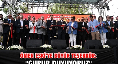 Ömer Eşki’ye büyük teşekkür: