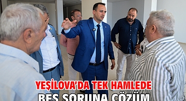 Yeşilova’da tek hamlede beş soruna çözüm