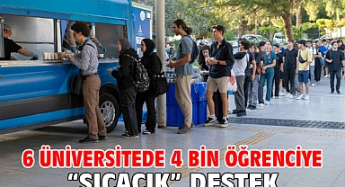 6 üniversitede 4 bin öğrenciye “sıcacık” destek
