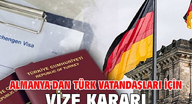 Almanya'dan Türk vatandaşları için vize kararı