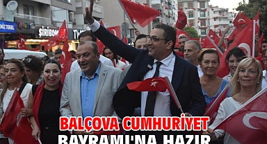 Balçova Cumhuriyet Bayramı'na hazır