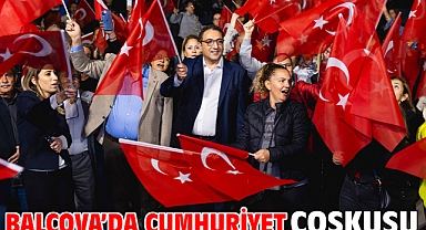 Balçova'da Cumhuriyet coşkusu