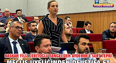 Başkan Filiz Ceritoğlu Sengel'den Aydemir'e sert tepki: Meclis üyeliğinden de istifa et!