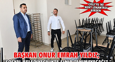 Başkan Onur Emrah Yıldız; “Sosyal Belediyecilikte sınır tanımayacağız.”