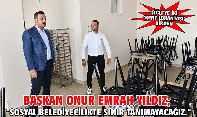 Başkan Onur Emrah Yıldız; “Sosyal Belediyecilikte sınır tanımayacağız.”