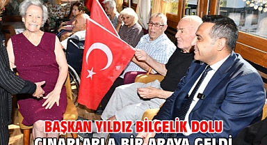 Başkan Yıldız Bilgelik Dolu Çınarlarla bir araya geldi