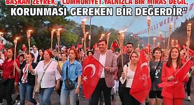 Başkan Zeyrek, “Cumhuriyet yalnızca bir miras değil, korunması gereken bir değerdir”