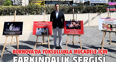 Bornova'da yoksullukla mücadele için farkındalık sergisi