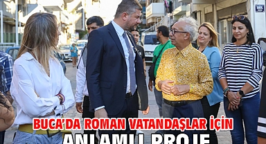 Buca’da Roman vatandaşlar için anlamlı proje
