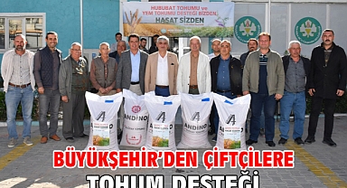 Büyükşehir’den Çiftçilere Tohum Desteği