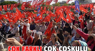Çok farklı çok coşkulu