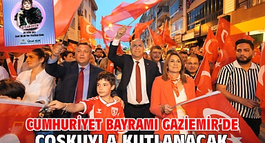 Cumhuriyet Bayramı Gaziemir’de coşkuyla kutlanacak