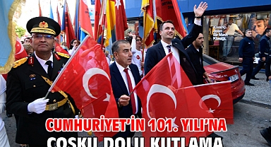 Cumhuriyet’in 101. Yılı’na coşku dolu kutlama