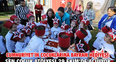 Cumhuriyet’in çocuklarına bayram hediyesi: Şen Çocuk Atölyesi 29 Ekim’de açılıyor!