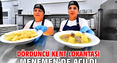 Dördüncü Kent Lokantası Menemen’de açıldı