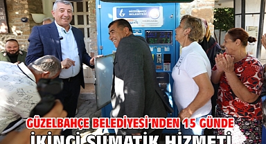 Güzelbahçe Belediyesi’nden 15 Günde İkinci SUmatik Hizmeti