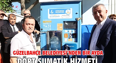 Güzelbahçe Belediyesi’nden Bir Ayda Dört Sumatik Hizmeti
