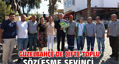 Güzelbahçe'de Çifte Toplu Sözleşme Sevinci