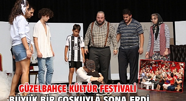 Güzelbahçe Kültür Festivali Büyük Bir Coşkuyla Sona Erdi
