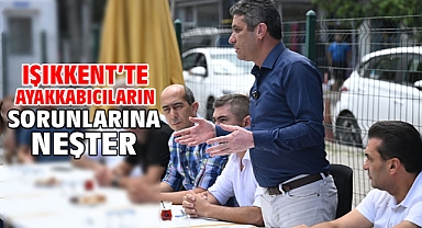 Işıkkent’te ayakkabıcıların sorunlarına neşter