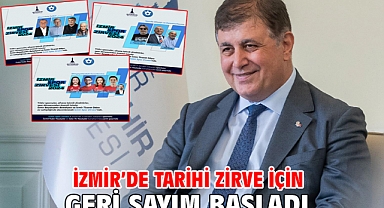 İzmir’de tarihi zirve için geri sayım başladı