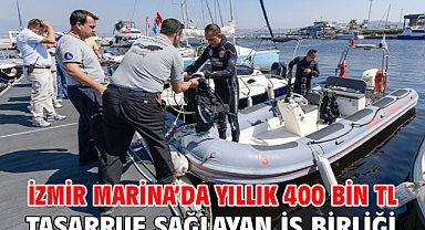 İzmir Marina’da yıllık 400 bin TL tasarruf sağlayan iş birliği