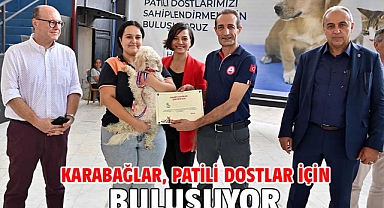 Karabağlar, patili dostlar için buluşuyor