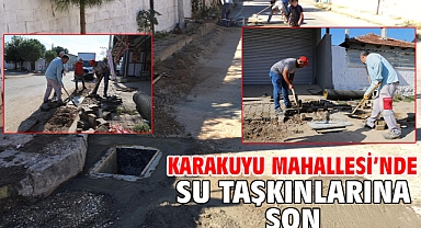 Karakuyu Mahallesi'nde Su Taşkınlarına Son