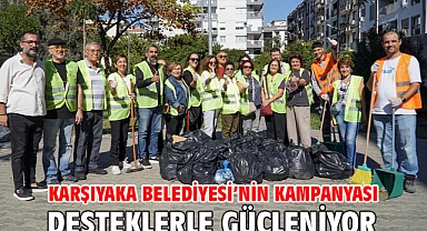 Karşıyaka Belediyesi’nin kampanyası desteklerle güçleniyor